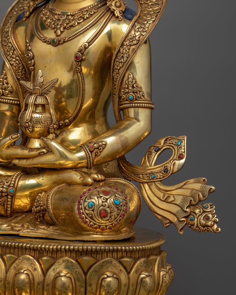 Amitayus the Long-Life Buddha Statue | A Fine Craftmanship of Longevity and Enlightenment