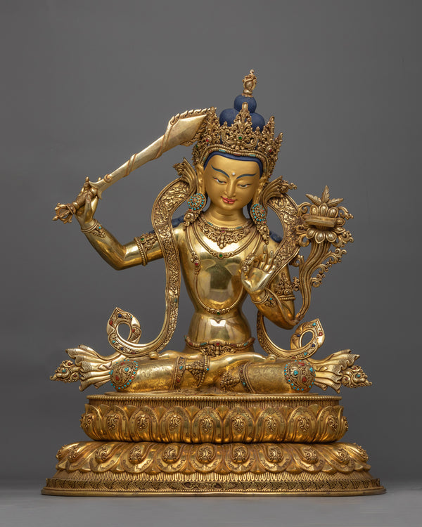 insightful-wisdom-deity-manjushri