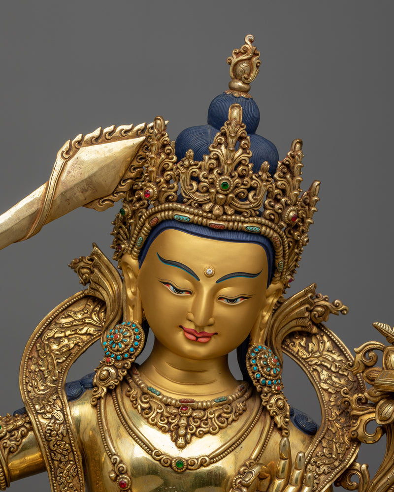 insightful-wisdom-deity-manjushri