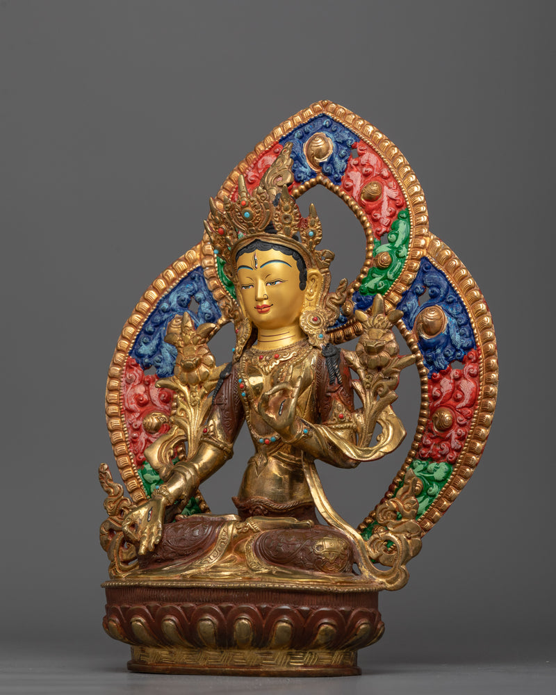 white-tara-38cm-sculpture