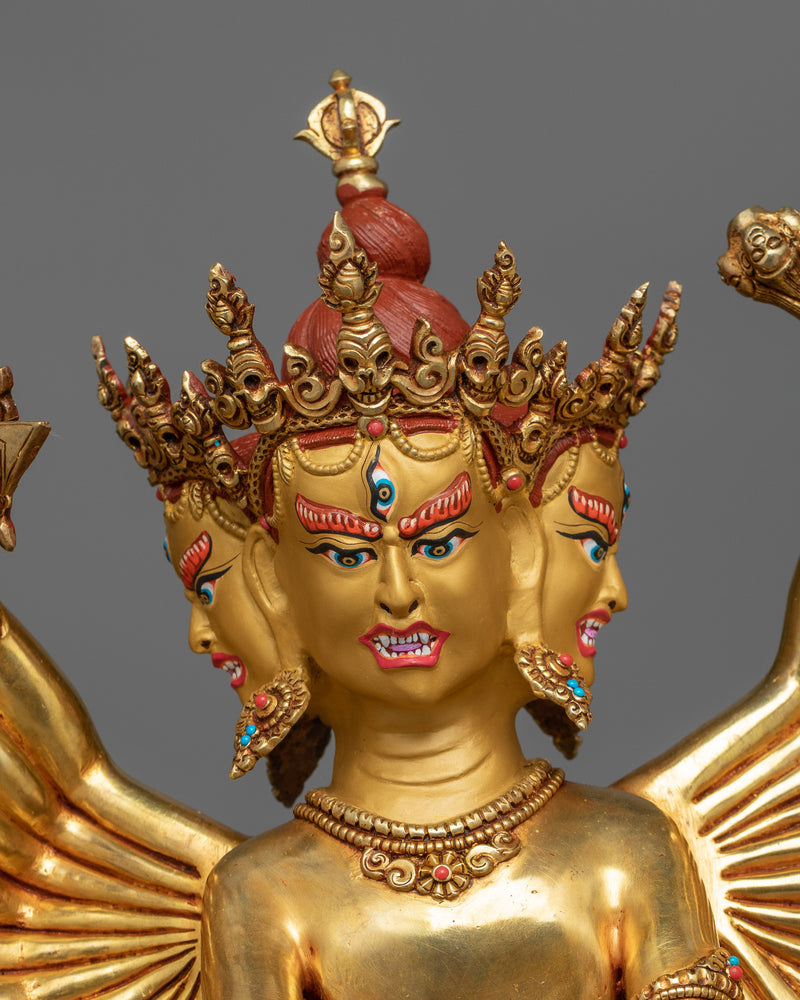 kalachakra-gold-gilded