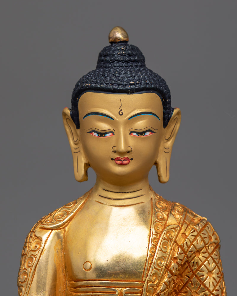 medicine-budha-gold-gilded