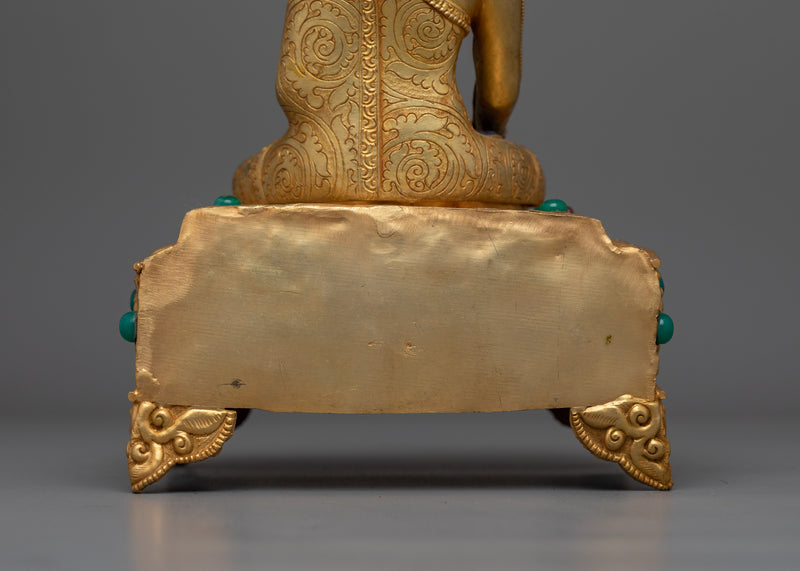 Shakyamuni Buddha Lapis Stone Body Statue | Resonance of Enlightenment