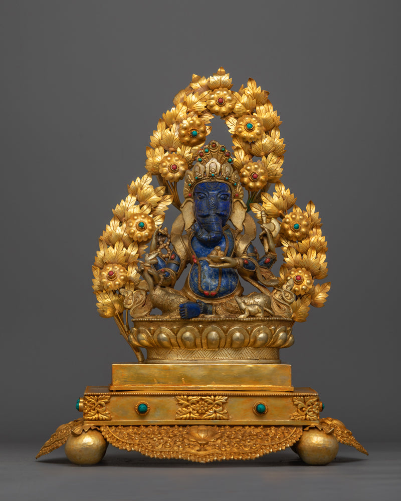 ganesh-hand-carved-lapis-stone