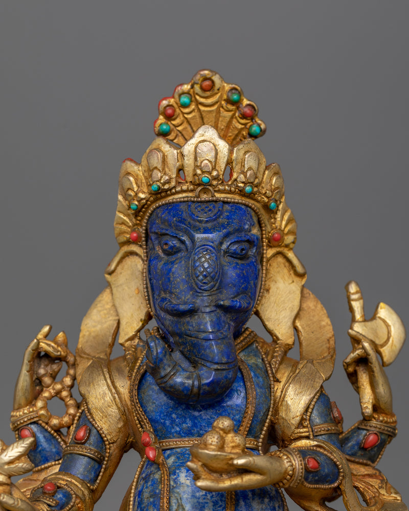 ganesh-hand-carved-lapis-stone