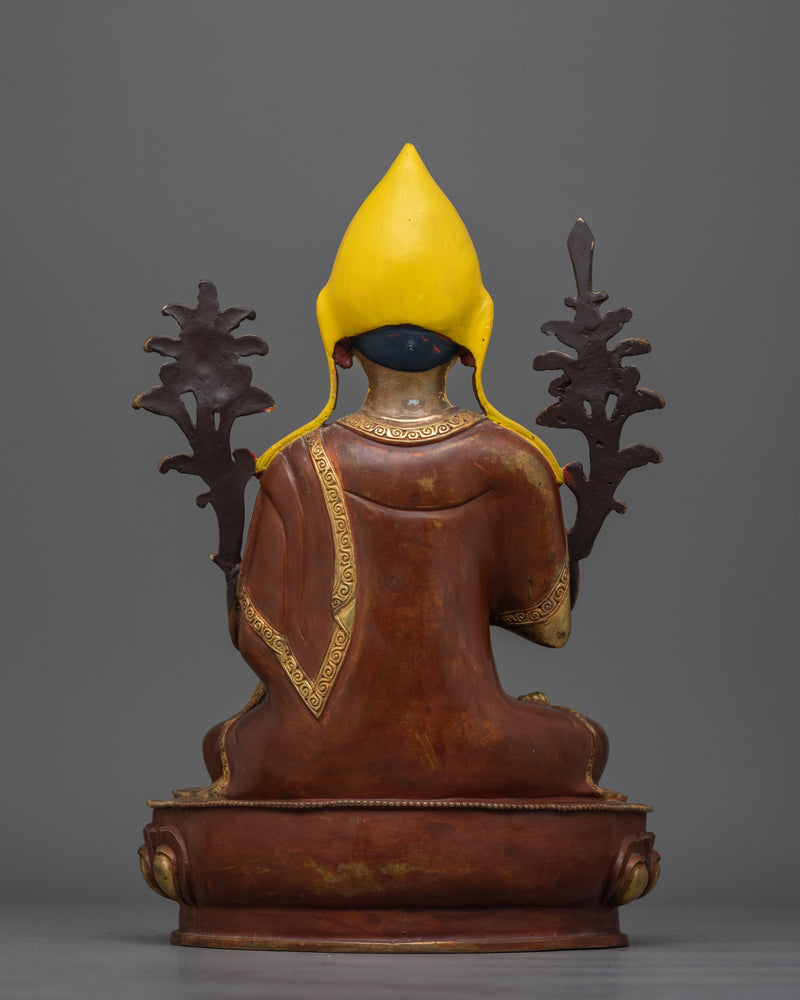 Tsongkhapa and His Disciples Statue Set | Pillars of Gelug Teachings