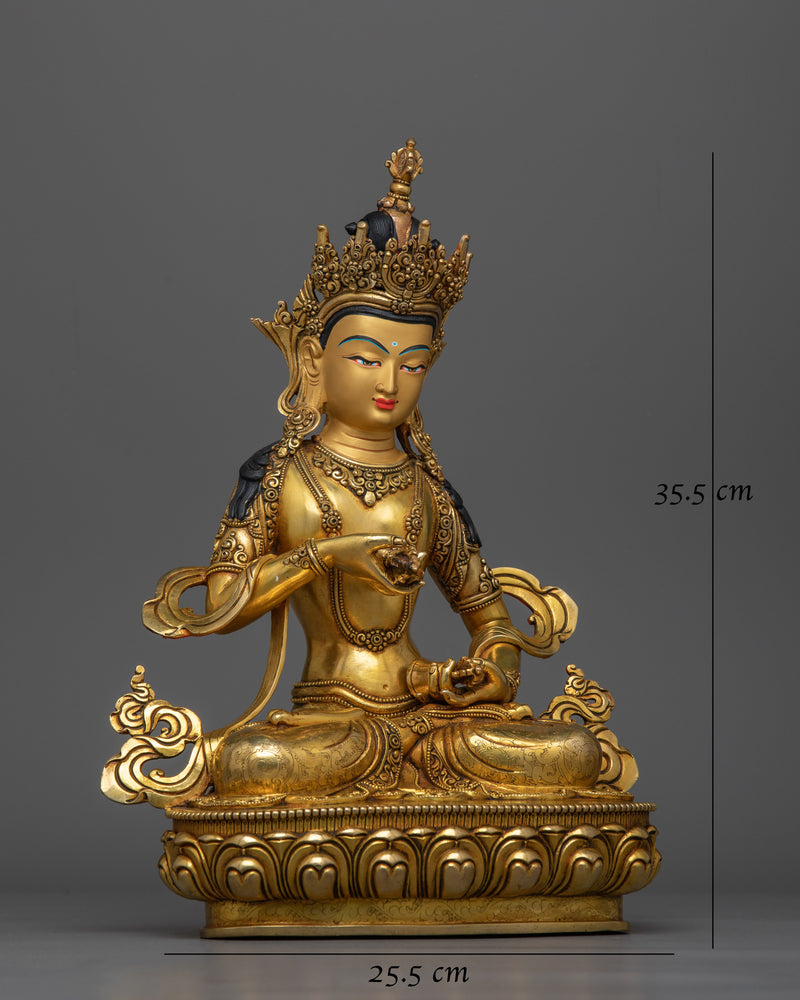 Vajrasattva Handcrafted Buddhist Deity Statue | Essence of Purification