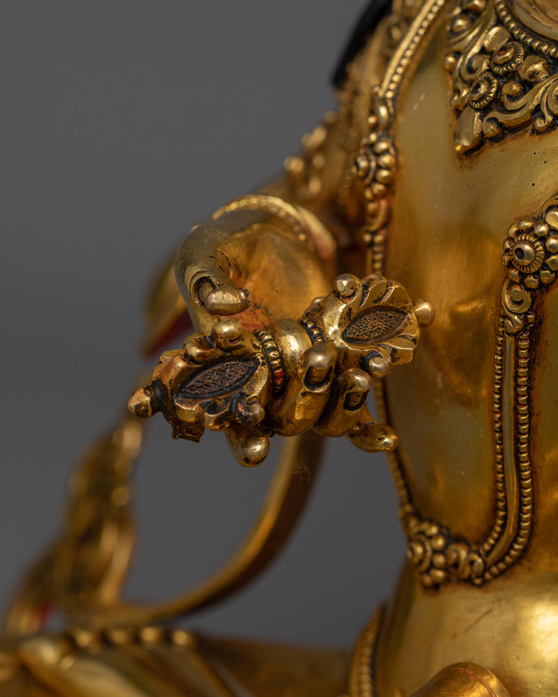 Vajrasattva Handcrafted Buddhist Deity Statue | Essence of Purification