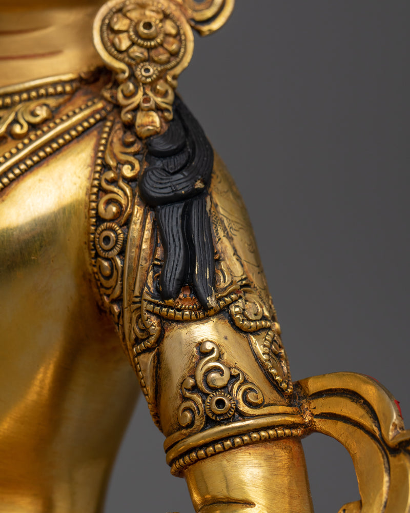 Vajrasattva Handcrafted Buddhist Deity Statue | Essence of Purification