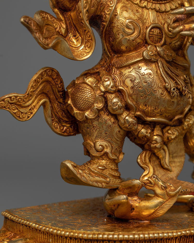 Chamsing Mahakala Statue | Emblem of Spiritual Guardian of Dharma