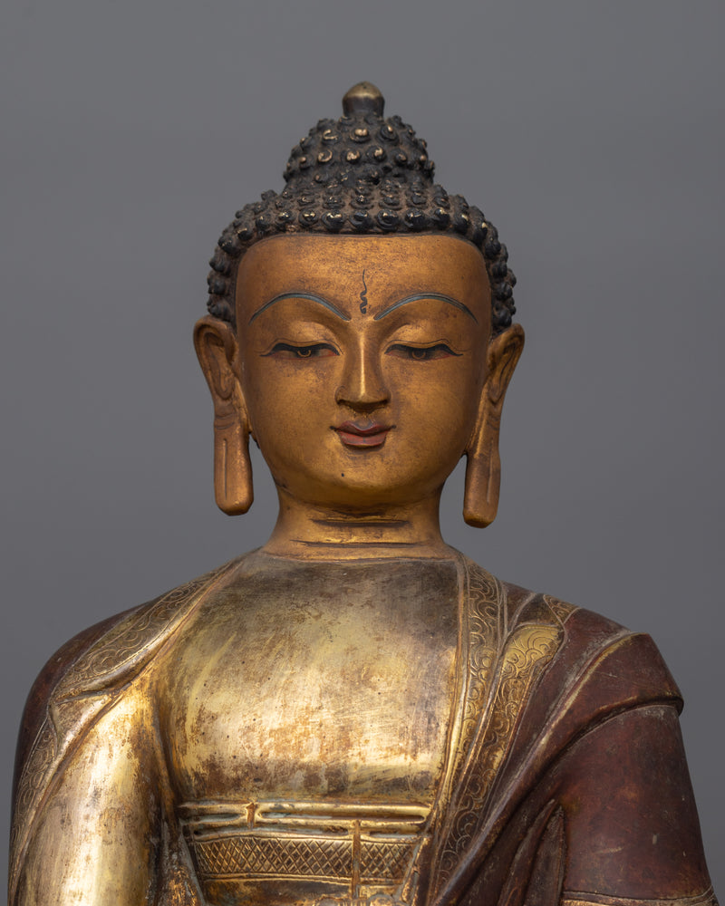 medicine-buddha-gold-gilded-antique-touch