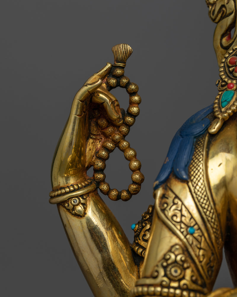 Chenrezig Handcrafted Graceful Statue | A Vision of Spiritual Elegance