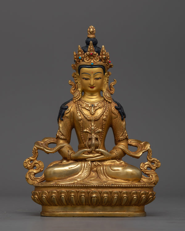 amitayus-gold-gilded-22cm