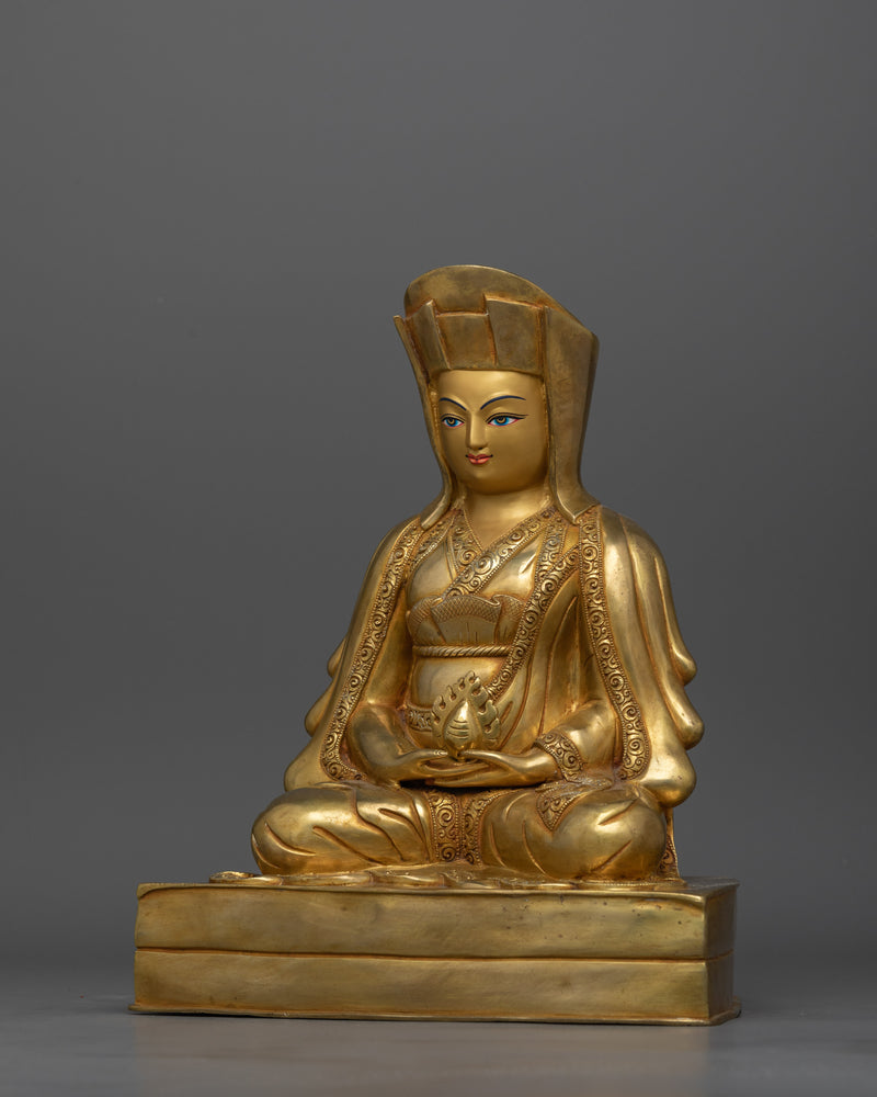 gampopa-a-kagyu-master-gold-gilded