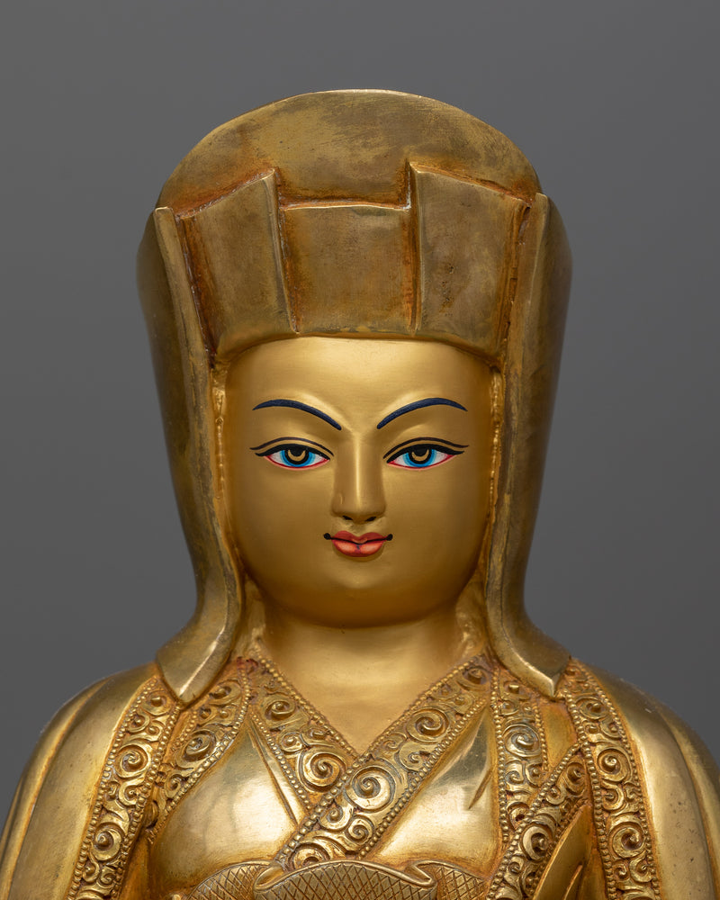 gampopa-a-kagyu-master-gold-gilded