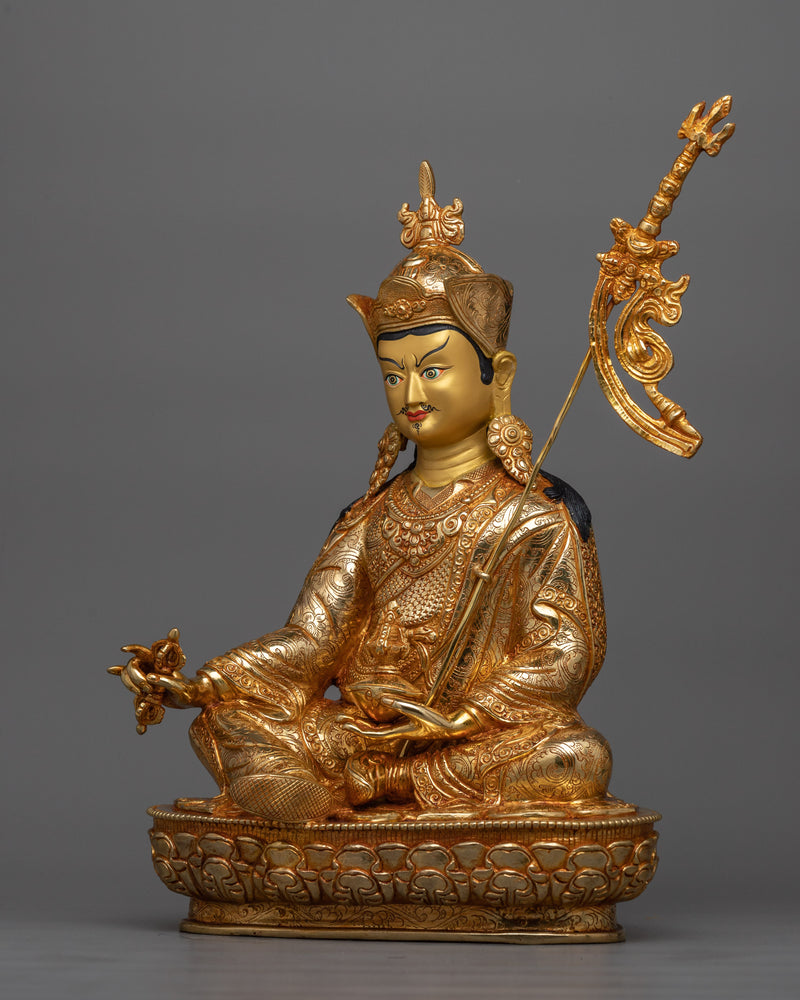 guru-rinpoche-36cm-gold-gilded