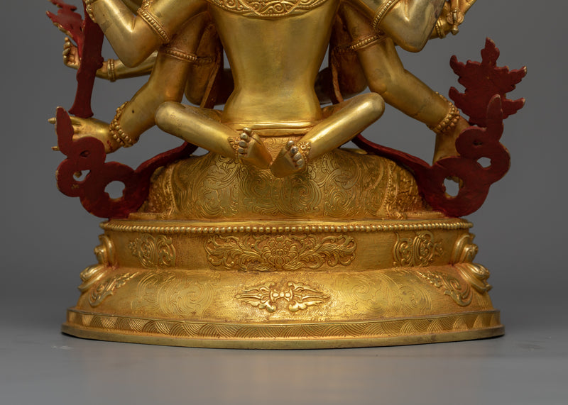 Guhyasamaja Akshobyarajra Statue | Handcrafted Symbol of Enlightenment