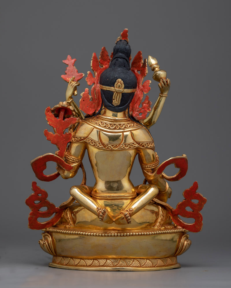 White Tara Union Meditation Statue | Handcrafted Symbol of wisdom and Compassion