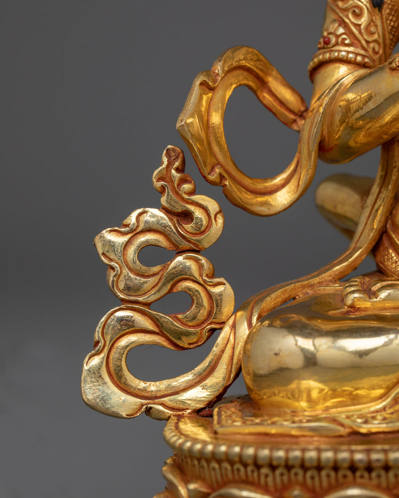 Vajrasattva with Consort Sacred Union Statue | Handcrafted Symbol of Enlightenment