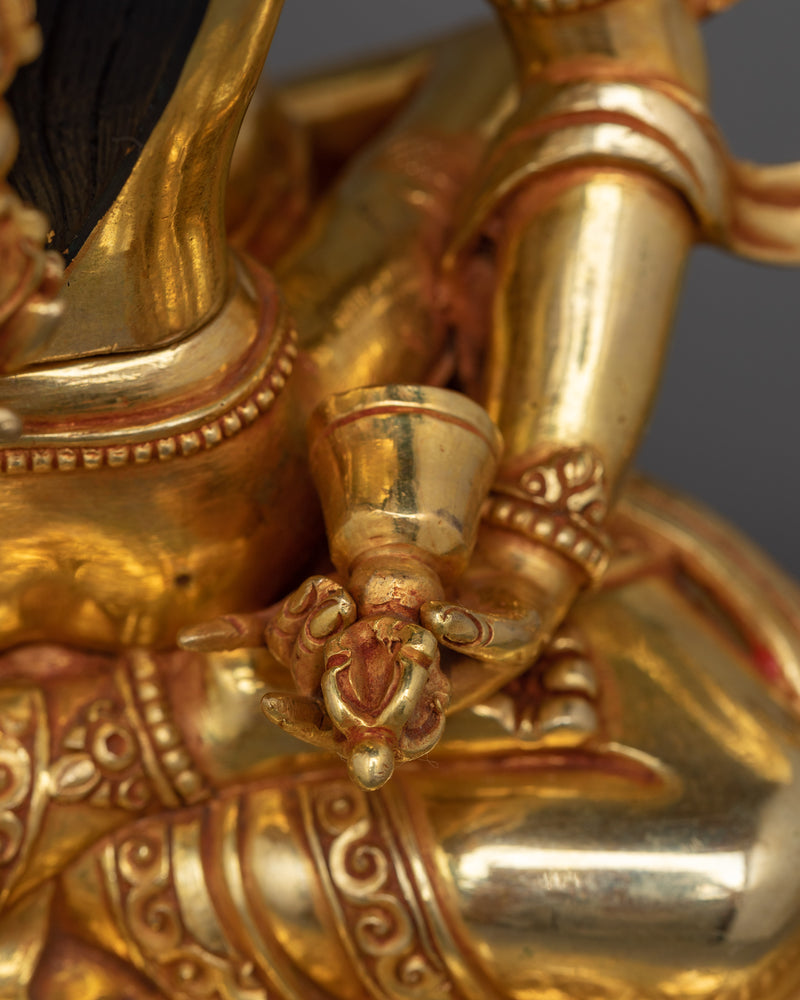 Vajrasattva with Consort Sacred Union Statue | Handcrafted Symbol of Enlightenment