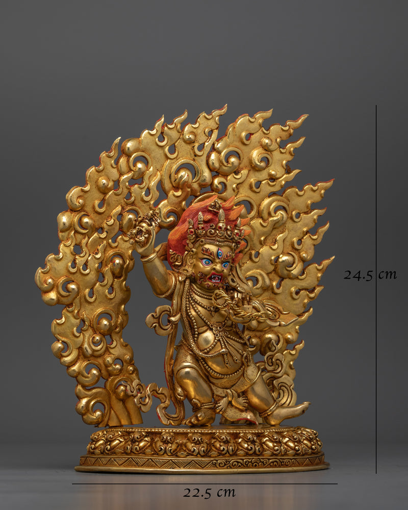 Vajrapani Heruka Deity Statue | Handcrafted Symbol of Power to Overcome