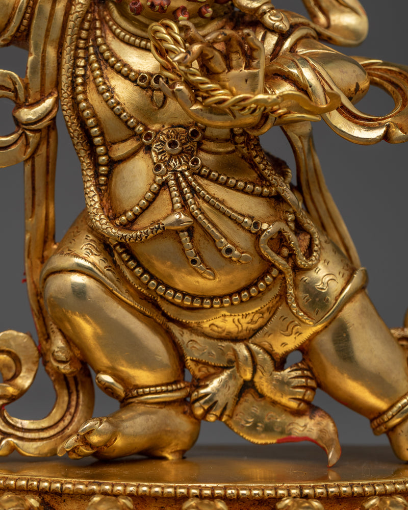 Vajrapani Heruka Deity Statue | Handcrafted Symbol of Power to Overcome