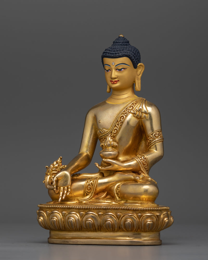 medicine-healing-buddha-gold-gilded