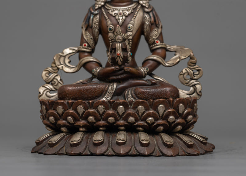 Amitayus Handcrafted Statue | Symbol of Longevity and Compassion