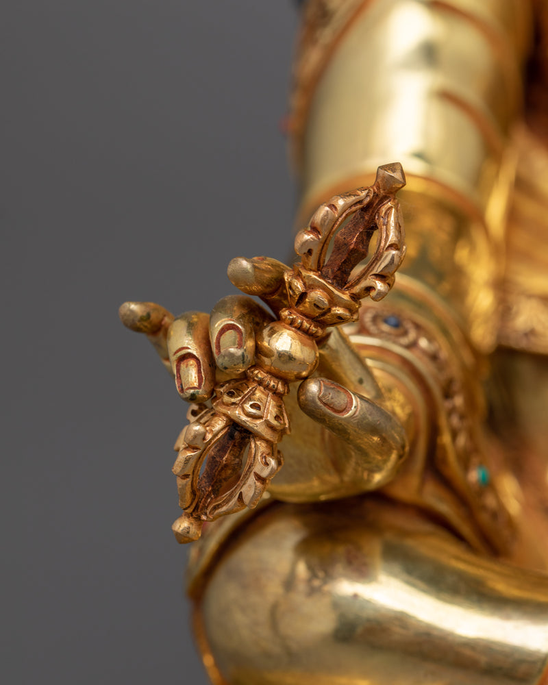 Handcrafted Guru Rinpoche Statue | Exquisite Symbol of Enlightenment Tantric Master