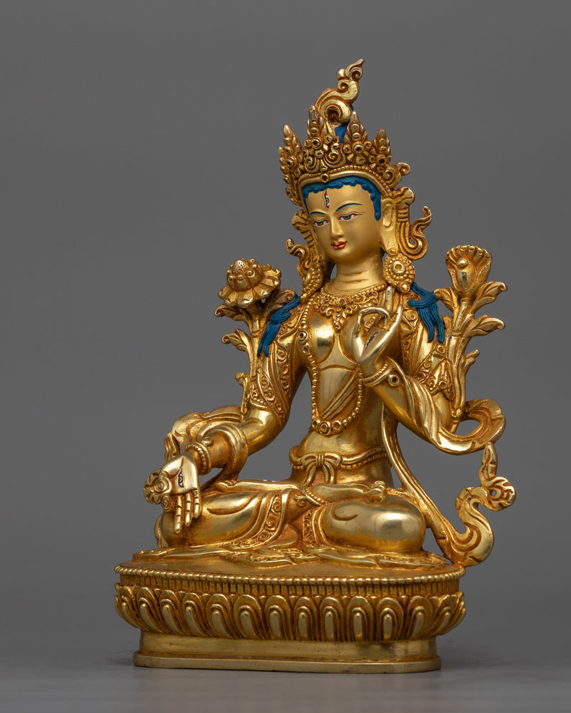 white-tara-23-gold-gilded