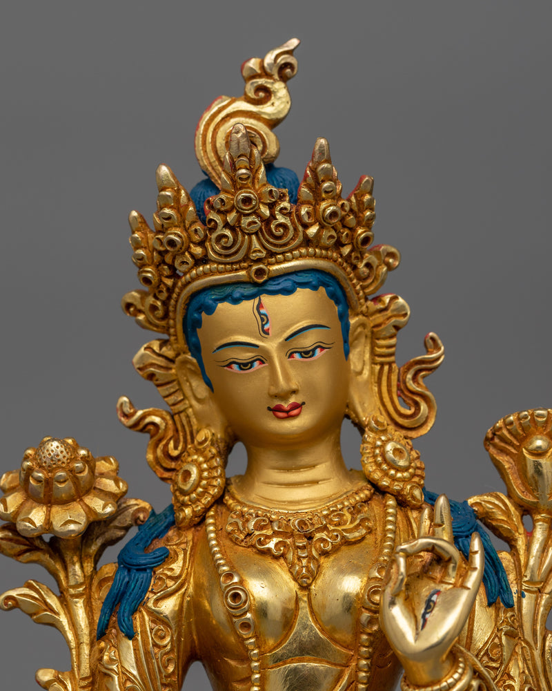 white-tara-23-gold-gilded