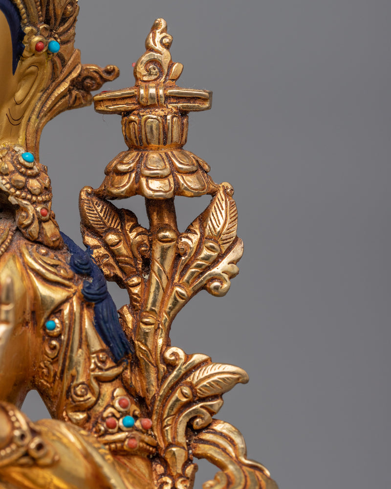 Manjushri A Tibetan Handcrafted Statue | Symbol of Wisdom