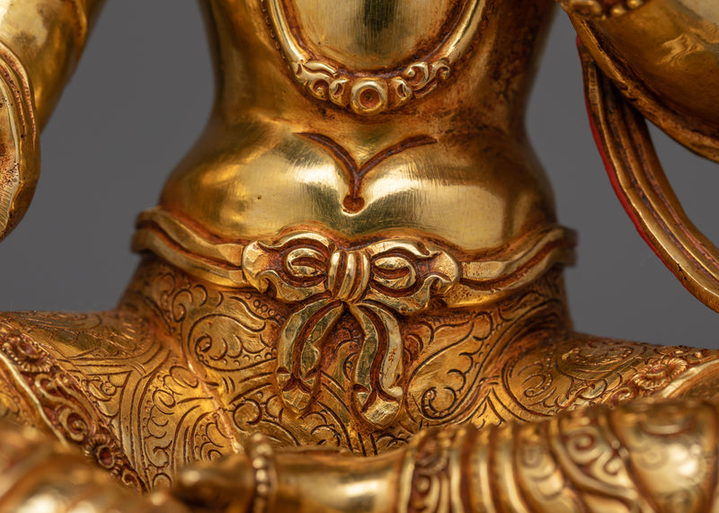 Green Tara a Beautifully Handcrafted Statue | Symbol of Compassion and Protection