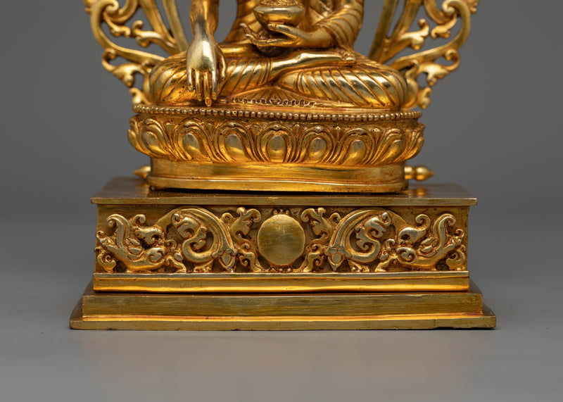 Shakyamuni Buddha Statue Handcrafted in Nepal | Symbol of Awaken One