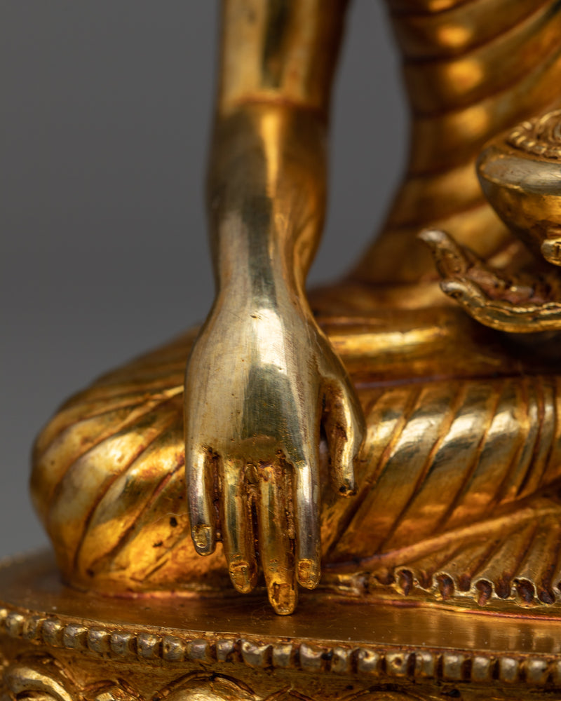 Shakyamuni Buddha Statue Handcrafted in Nepal | Symbol of Awaken One