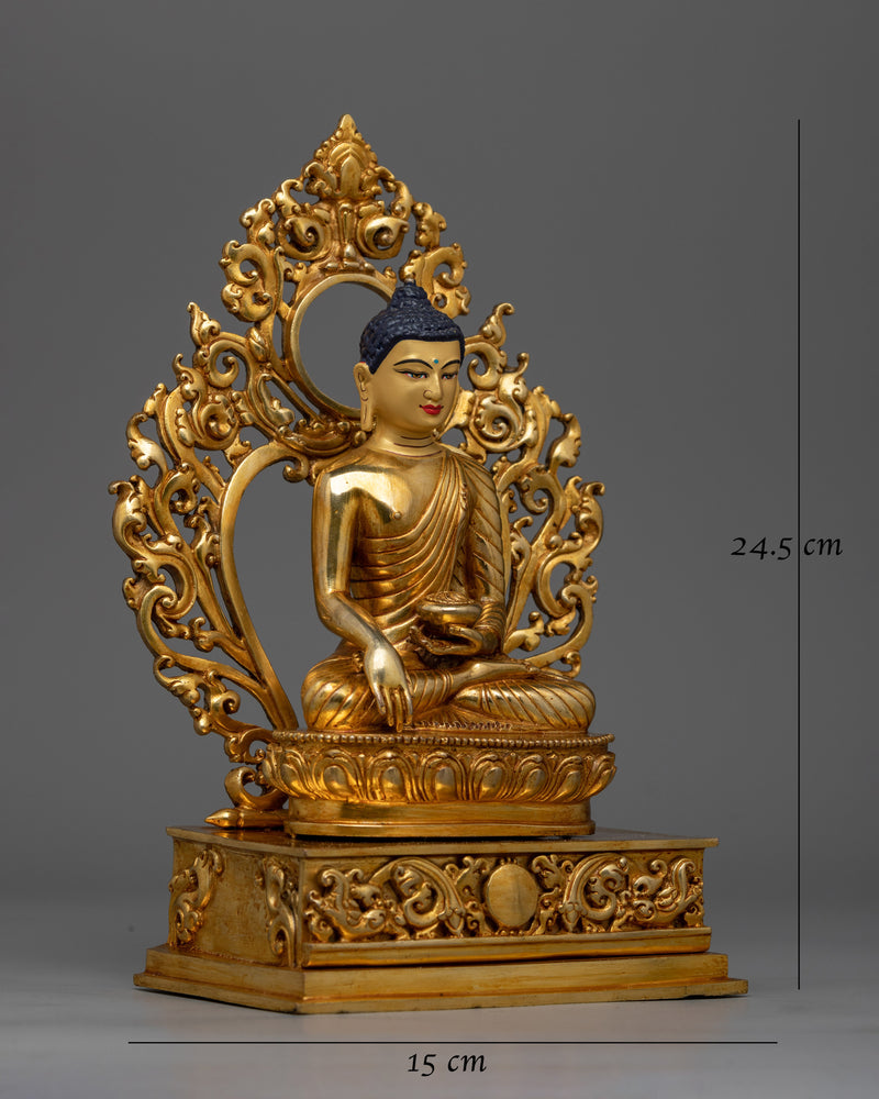 Shakyamuni Buddha Statue Handcrafted in Nepal | Symbol of Awaken One