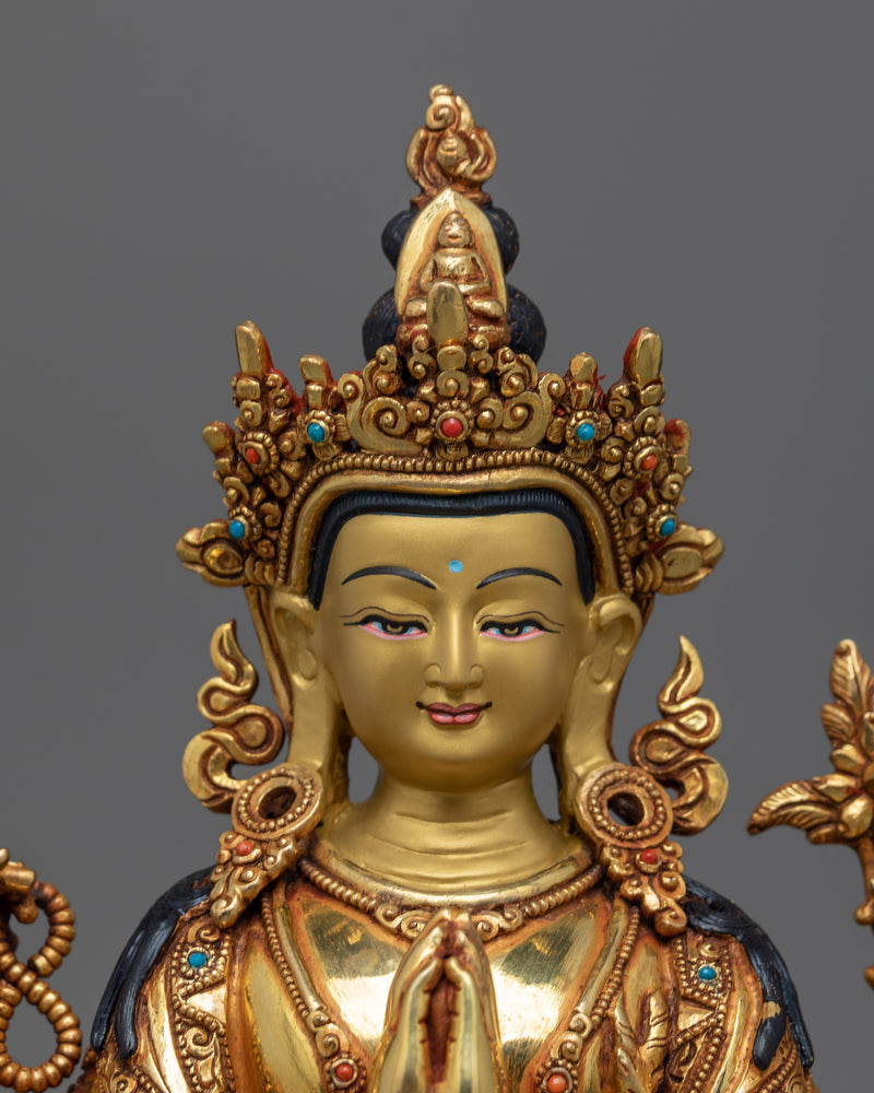 chenrezig-gold-gilded-compassionate-deity