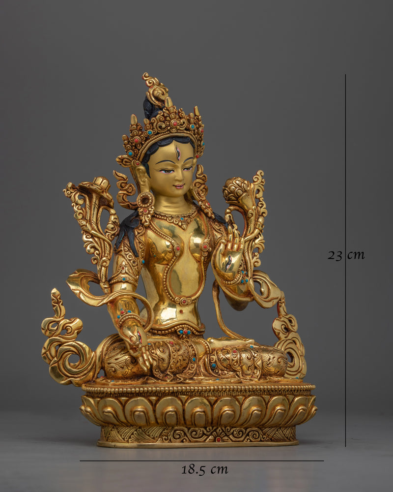 White Tara A Female Longevity Deity Statue | Beacon of Healing and Longevity