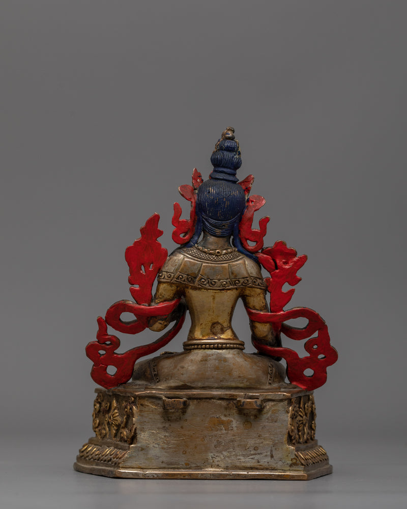 White Tara Antique Touch Statue | Essence of Tranquility and Longevity