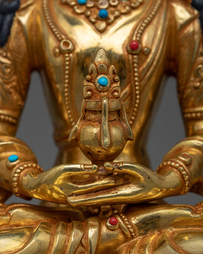 Amitayus 22cm Handcrafted Statue | Essence of Longevity and Peace