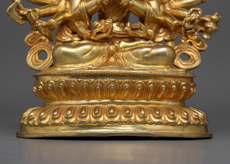 Chundi Gold Gilded Statue | Manifestation of Supreme Protection