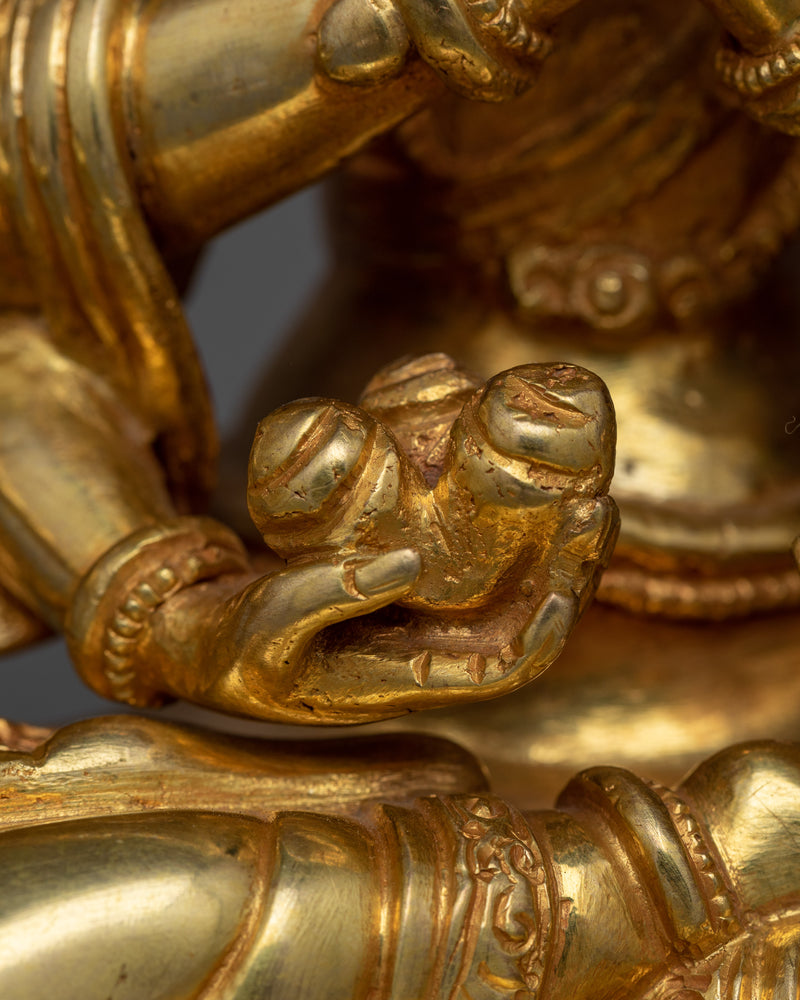 Chundi Gold Gilded Statue | Manifestation of Supreme Protection