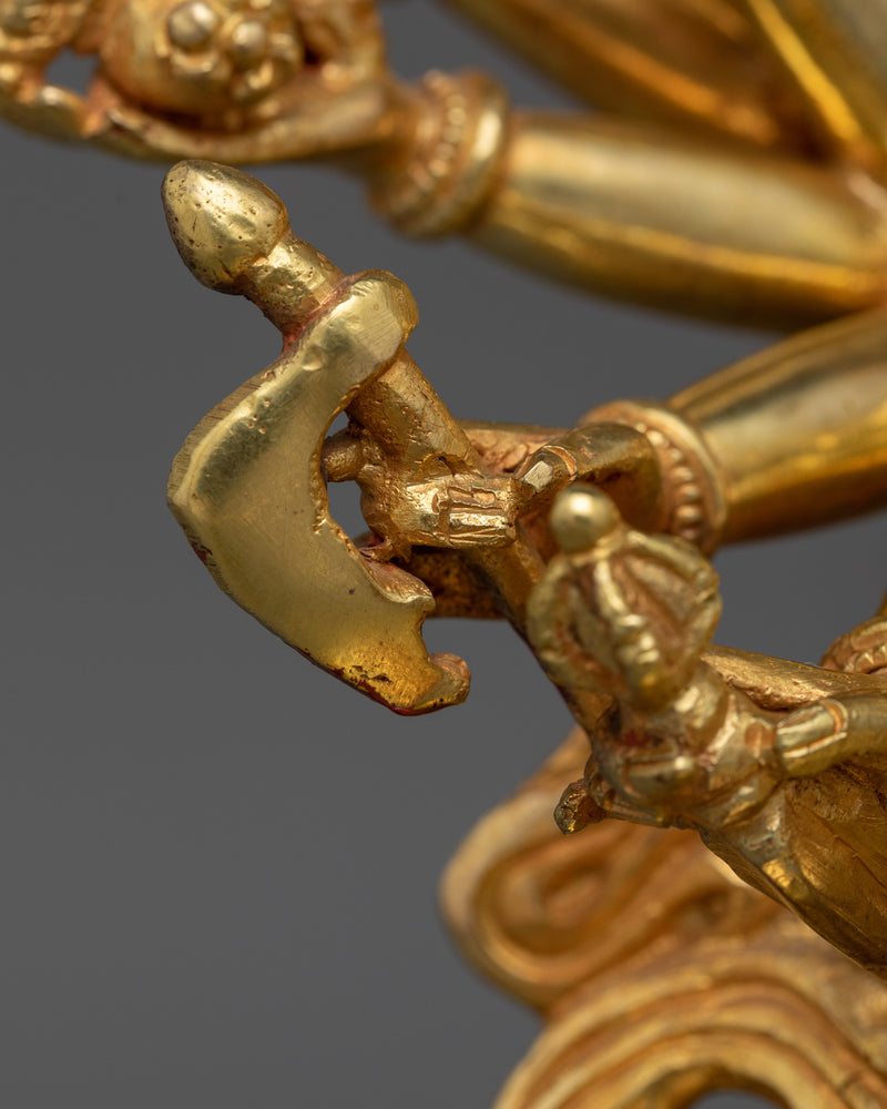 Chundi Gold Gilded Statue | Manifestation of Supreme Protection