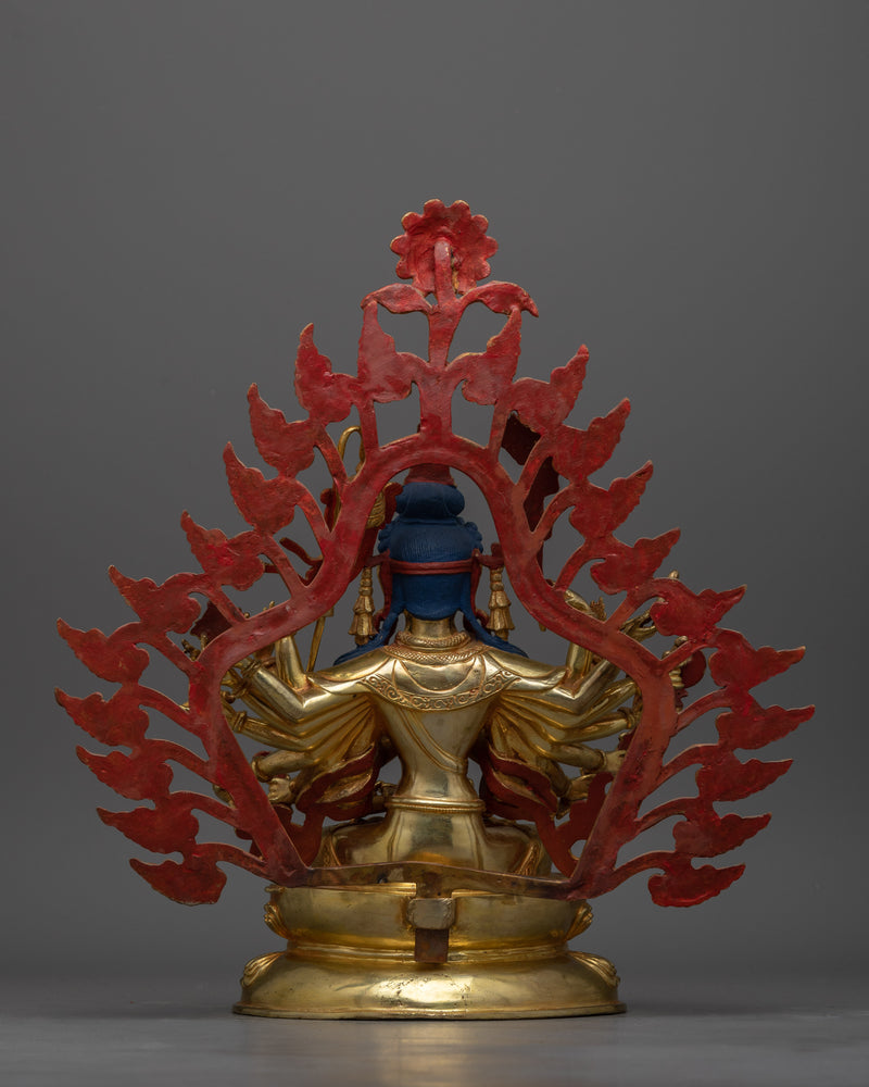 Chundi Gold Gilded Statue | Manifestation of Supreme Protection