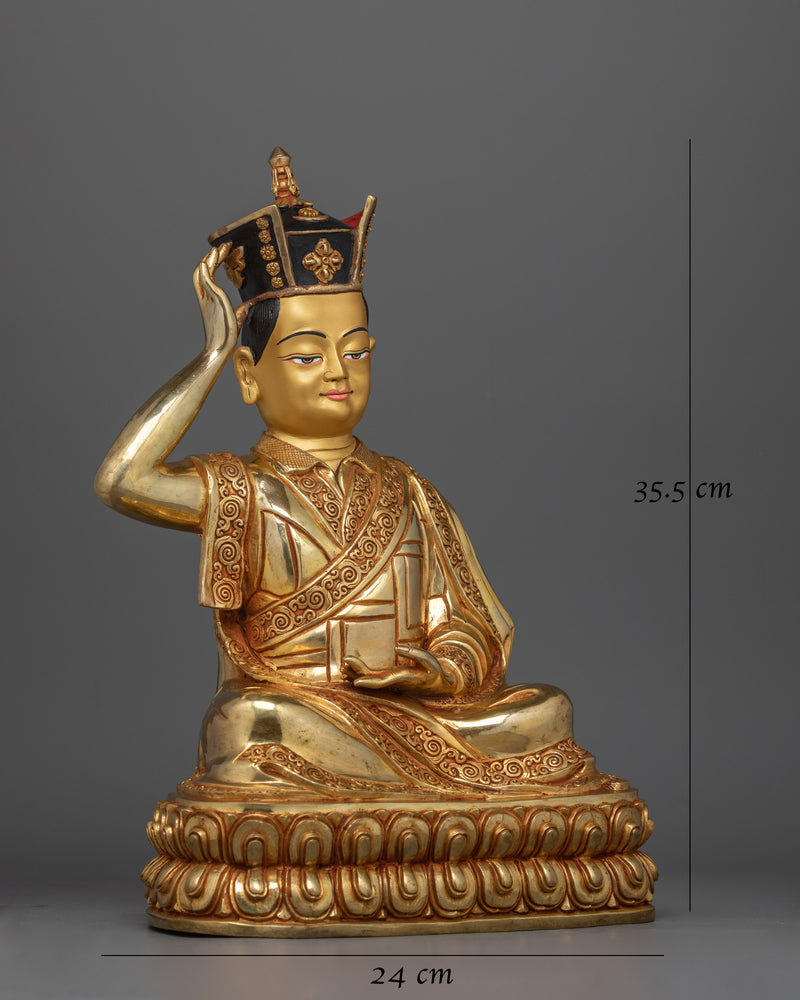 Karmapa 16th Ranjung Rigpe Dorje Statue | Embodiment of Tibetan Wisdom