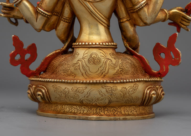 Namgyalma Handmade Female Deity Statue | Beacon of Longevity and Purification