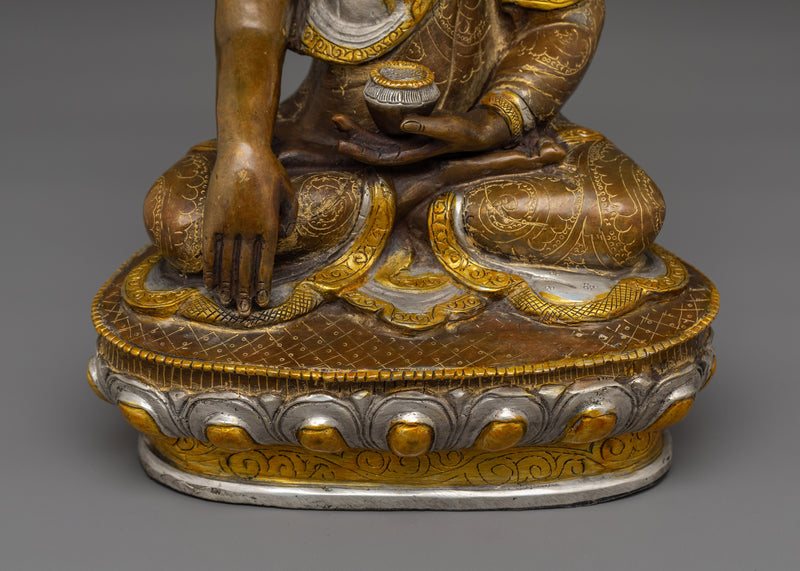 Shakyamuni Buddha Handcrafted Enlighten Teacher Statue | Essence of Wisdom