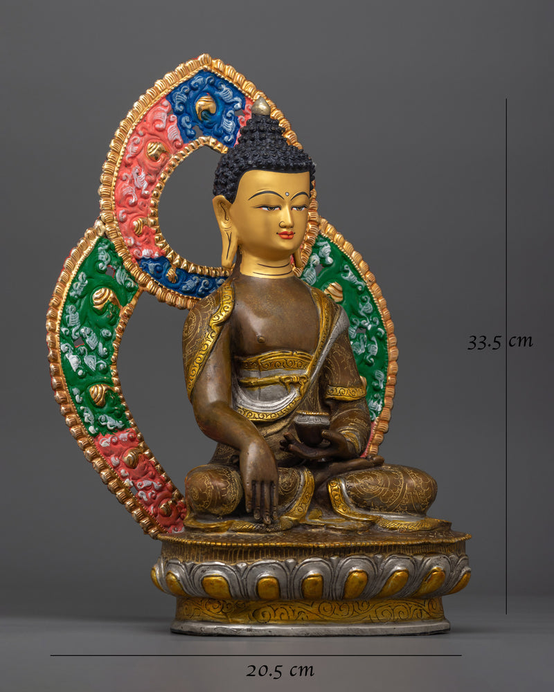 Shakyamuni Buddha Handcrafted Enlighten Teacher Statue | Essence of Wisdom