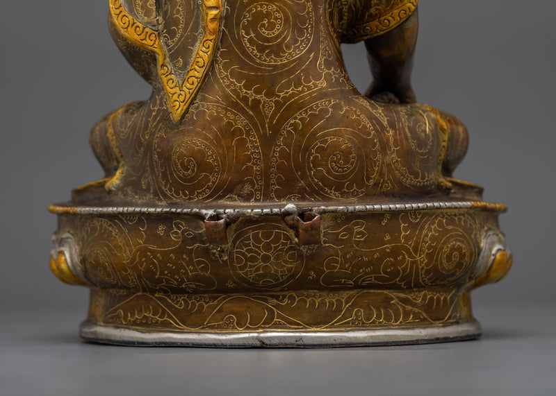 Shakyamuni Buddha Handcrafted Enlighten Teacher Statue | Essence of Wisdom