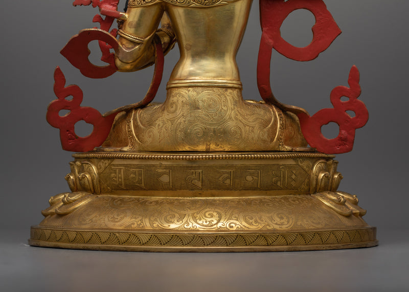 Manjushri Handcrafted 48cm Statue | Embodiment of Wisdom